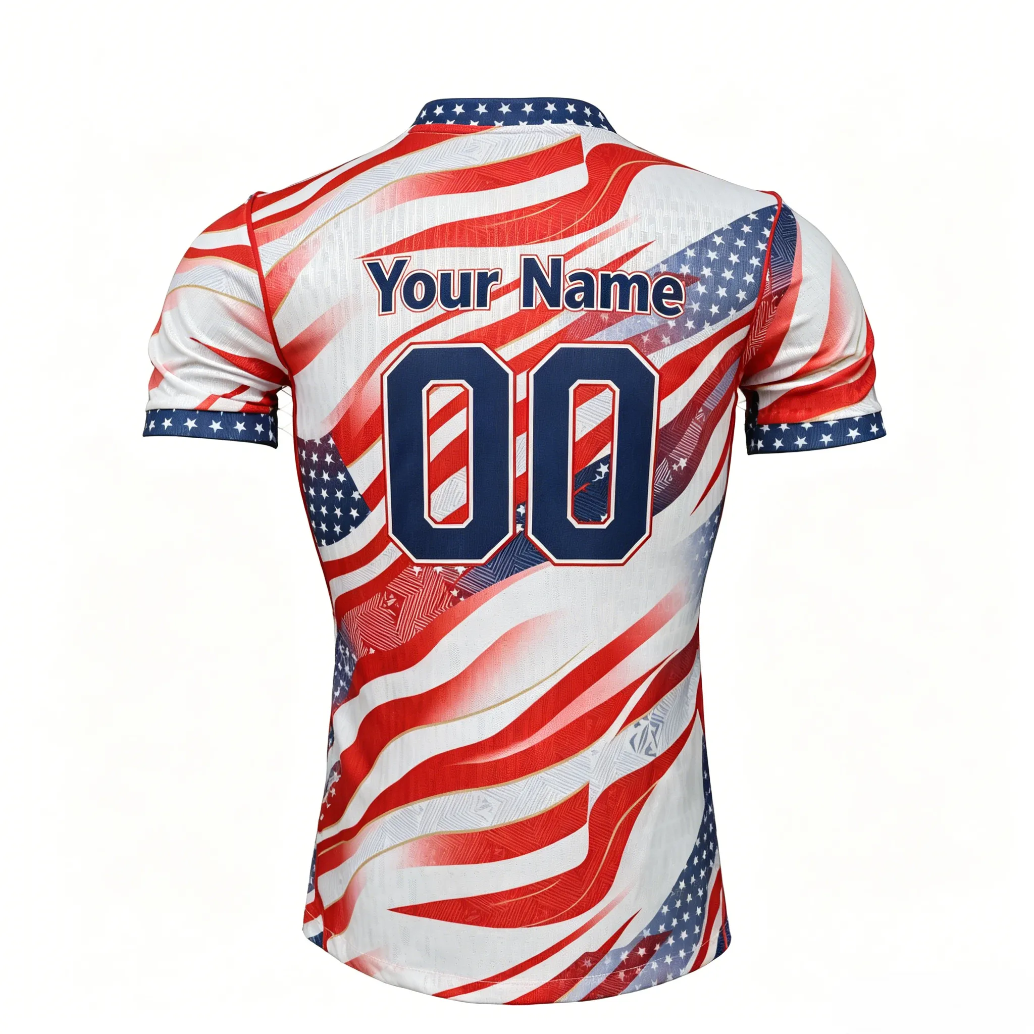 Alternative view of Custom National Team 2026 FIFA World Cup-Inspired Home Football Jersey – Personalized Name & Number