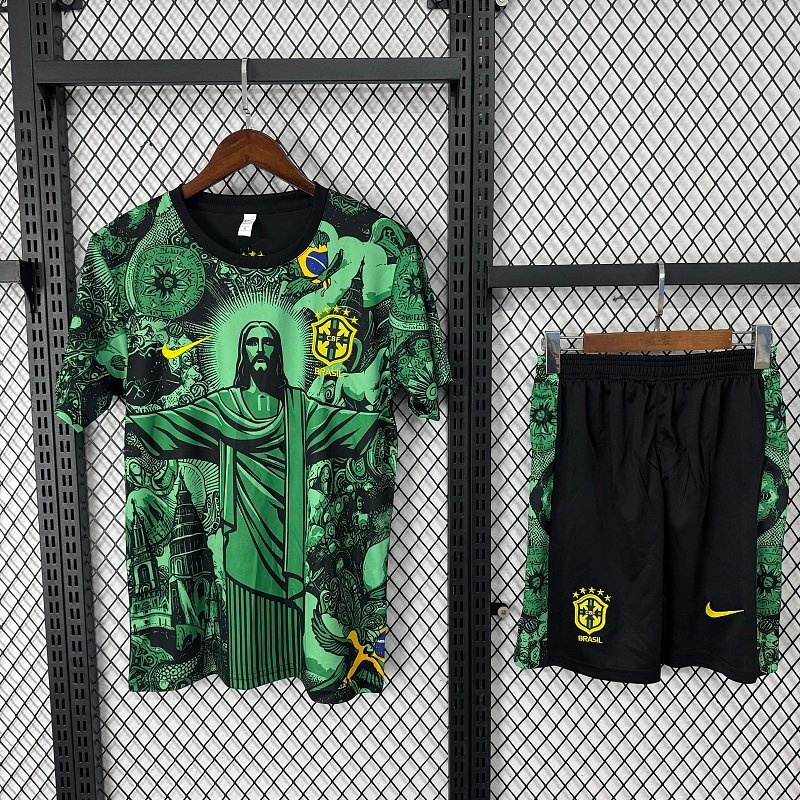 Brazilian Green Training Clothing