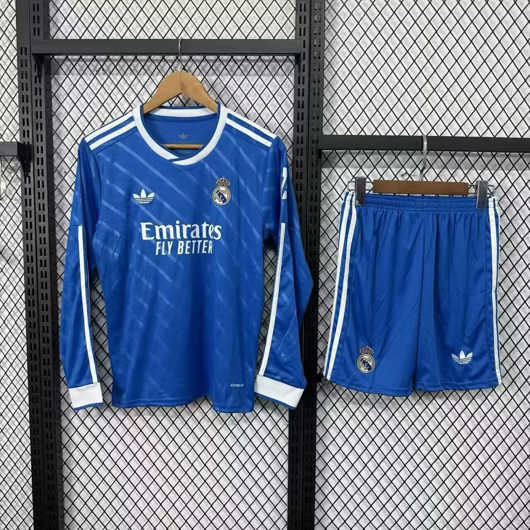 2526 Real Madrid two guest long sleeved shirt